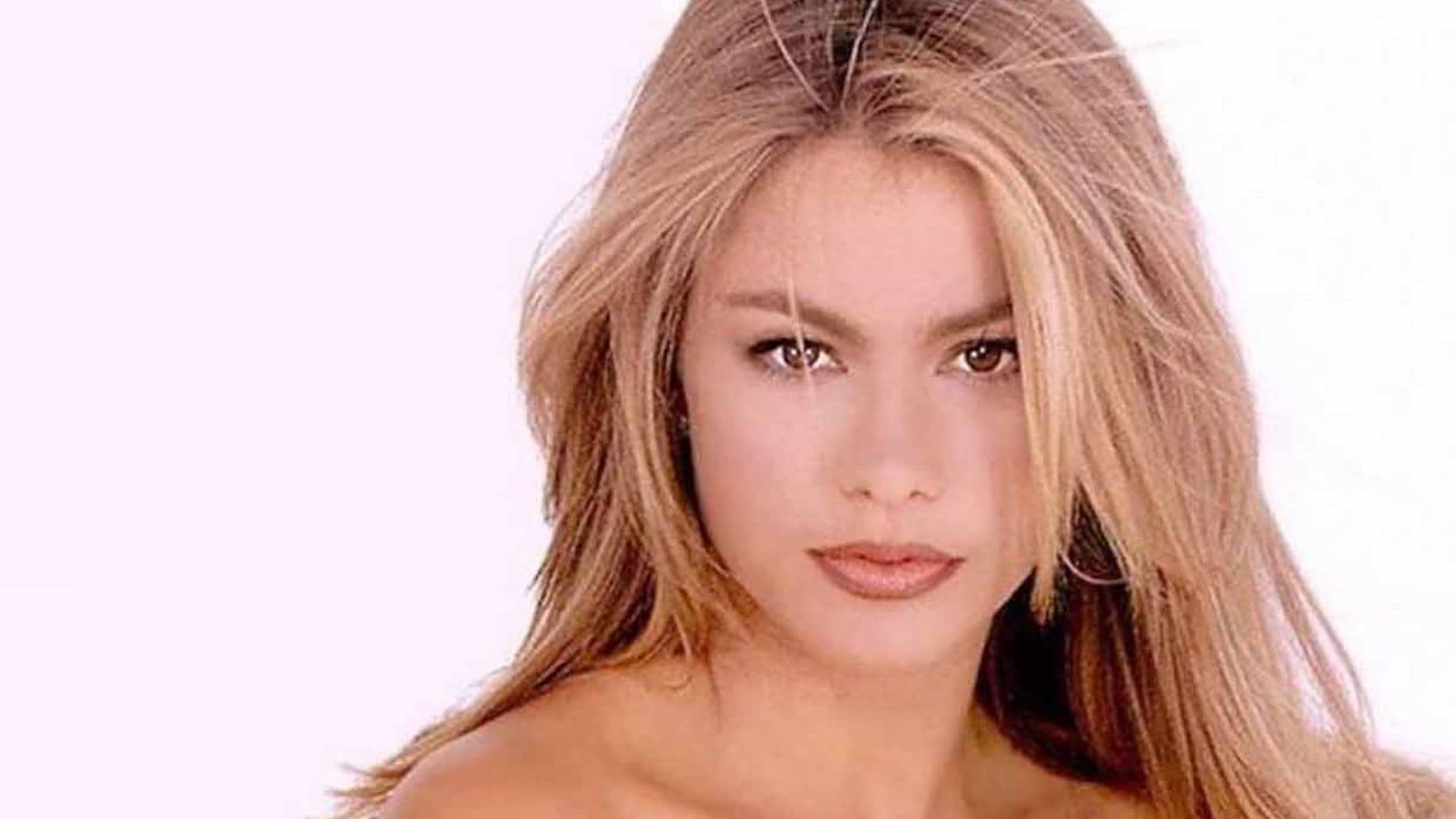 ¡No ha cambiado nada! Sofía Vergara recuerda sus primeros pasos en televisión