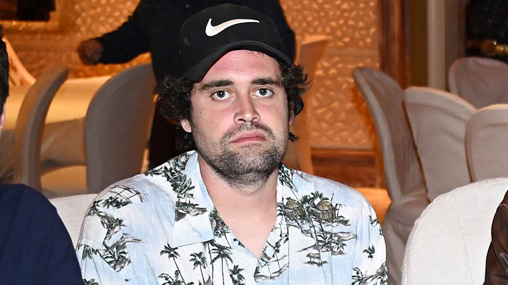 Nick Reiner durante una salida con su familia en Las Vegas en septiembre de 2024.