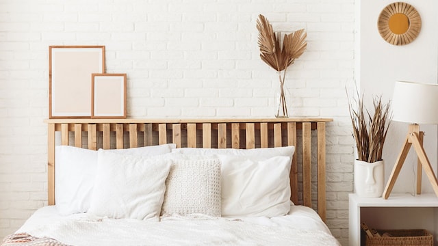 como renovar cabecero madera ratan