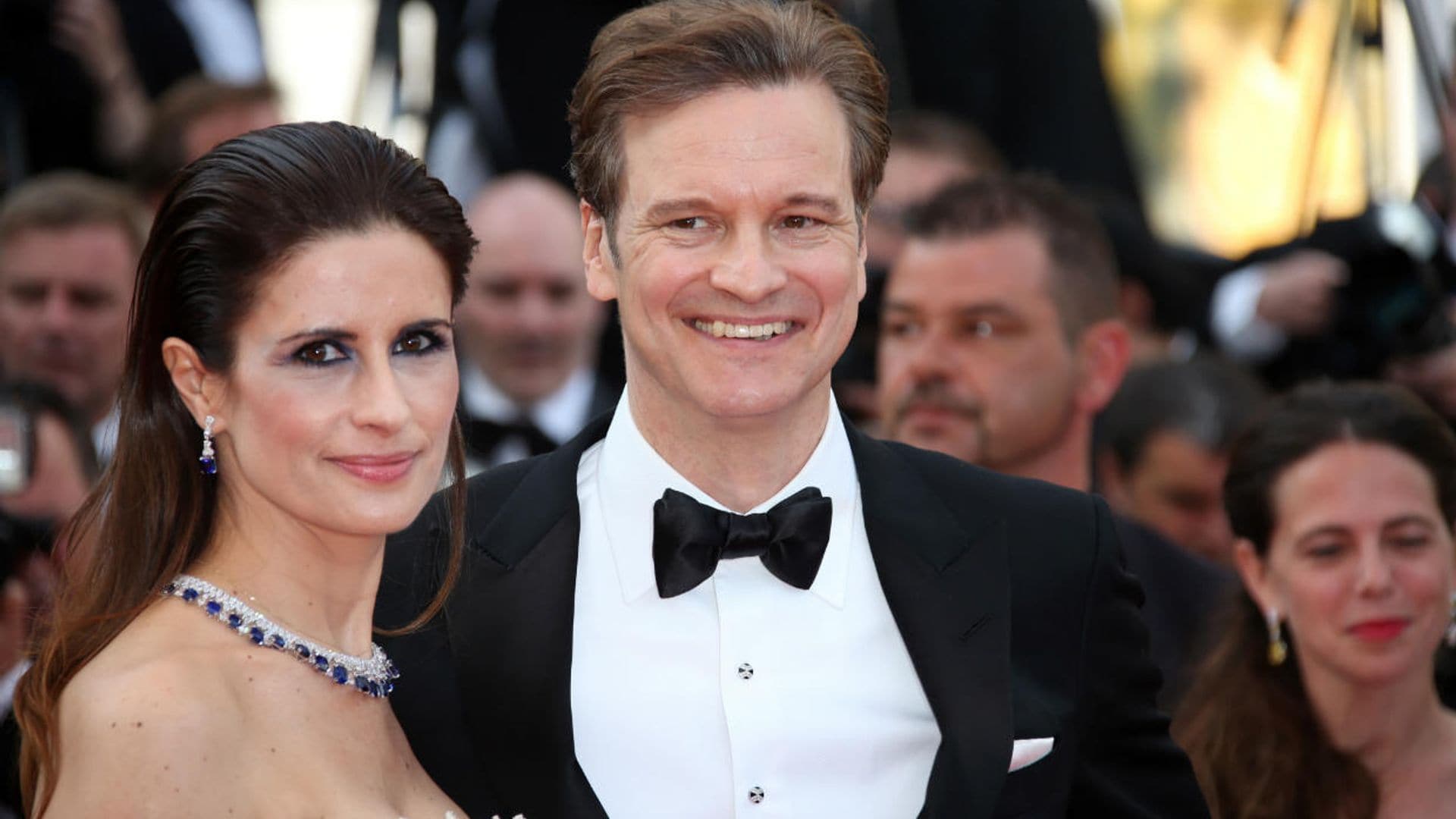 Colin Firth y Livia Giuggioli demuestran que son dos 'ex' muy bien avenidos