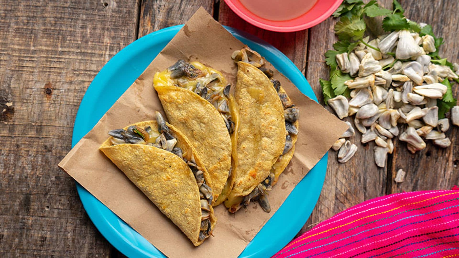 Quesadillas de huitlacoche