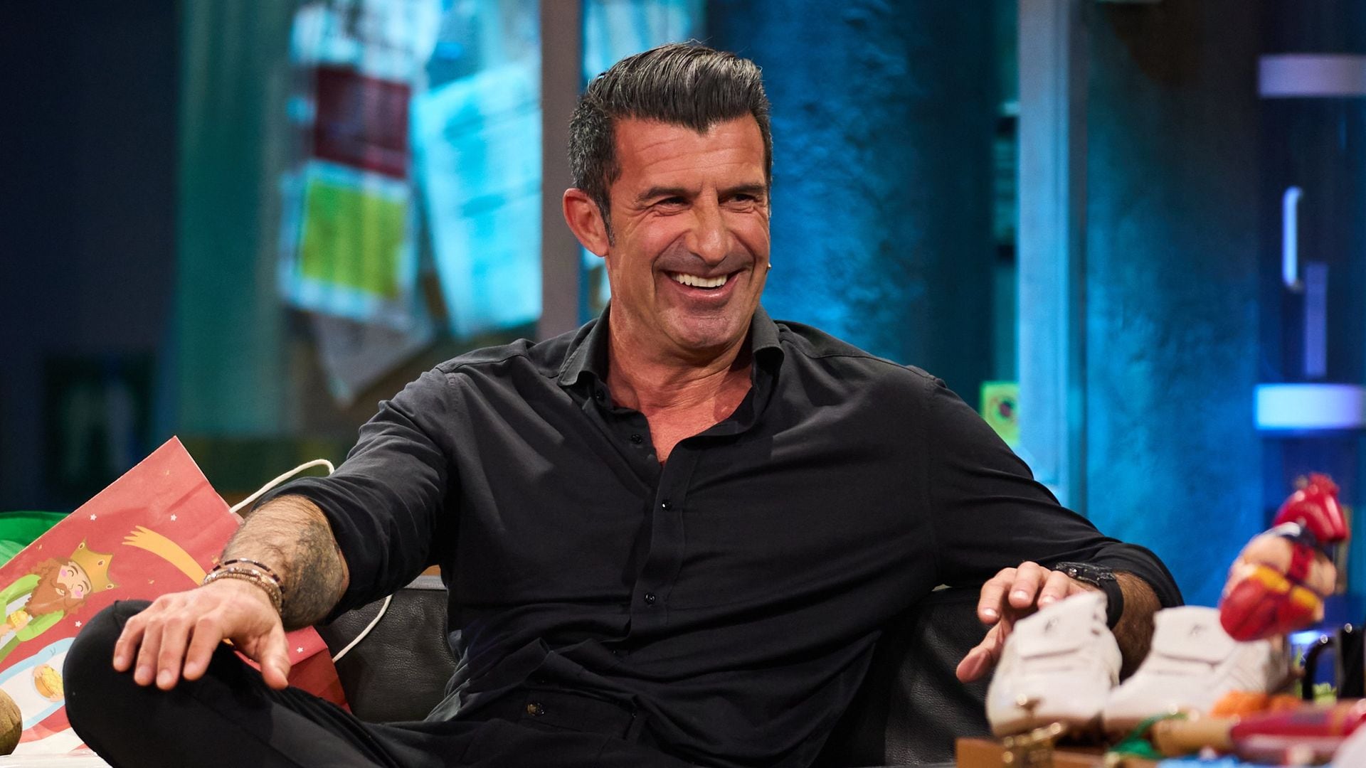 Luis Figo sorprende a David Broncano al confesarle cuánto dinero tiene en el banco