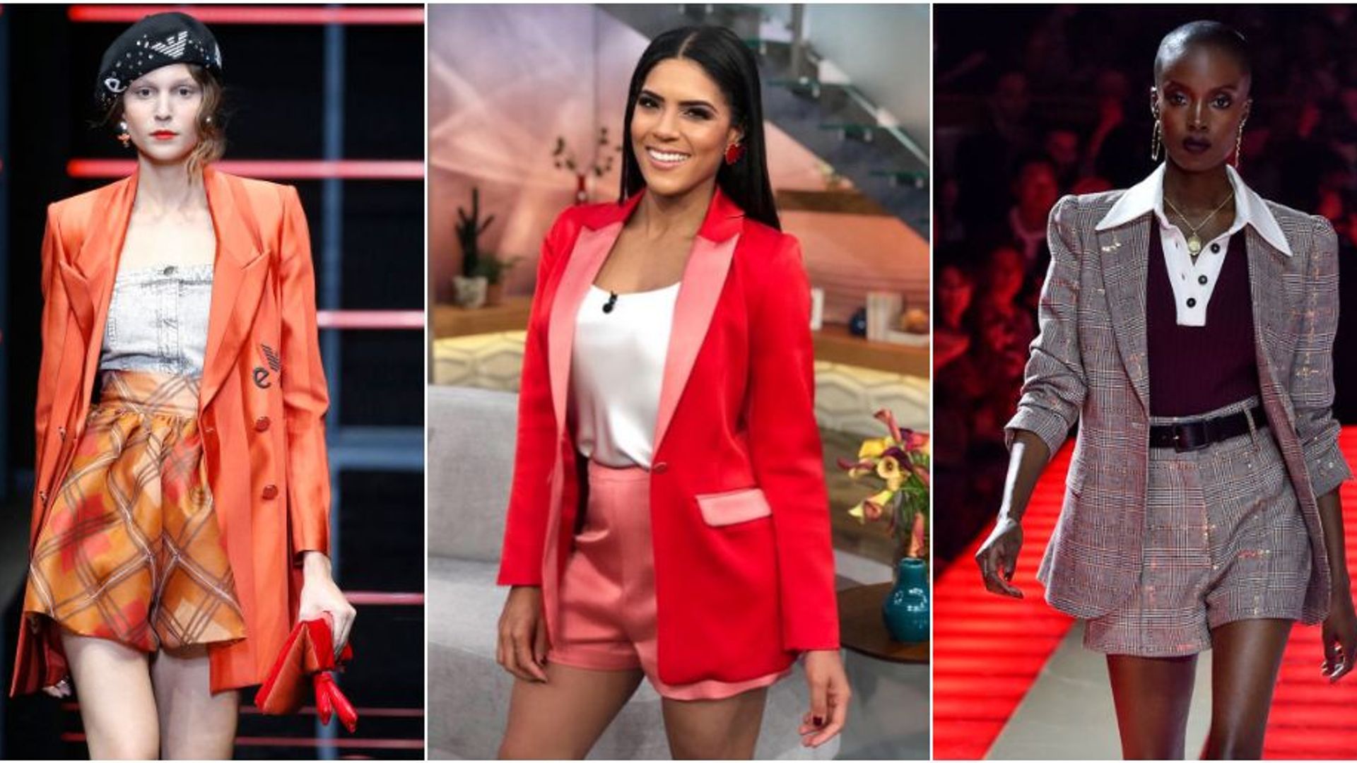 Descubre cómo llevar 'blazer' y 'short' al estilo de Francisca Lachapel