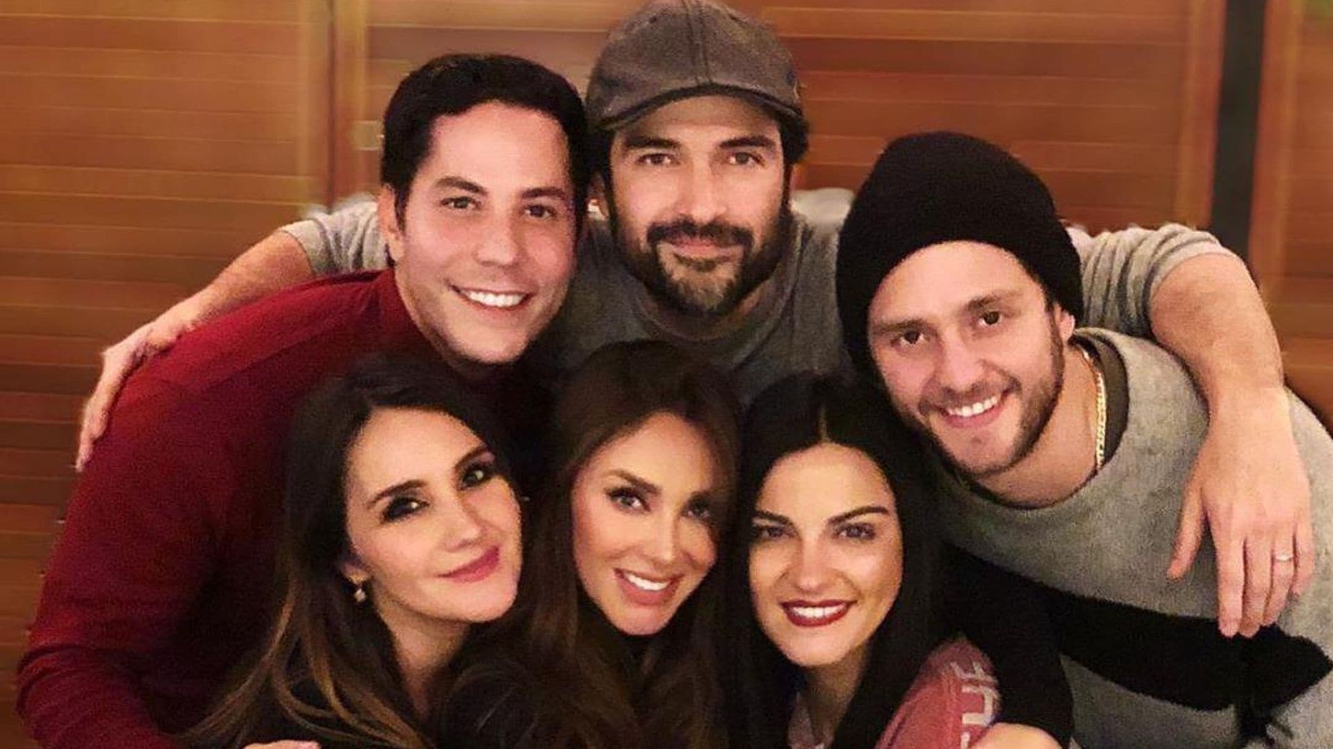 Dulce María y Alfonso Herrera no se olvidaron de Maite Perroni en su boda con Andrés Tovar