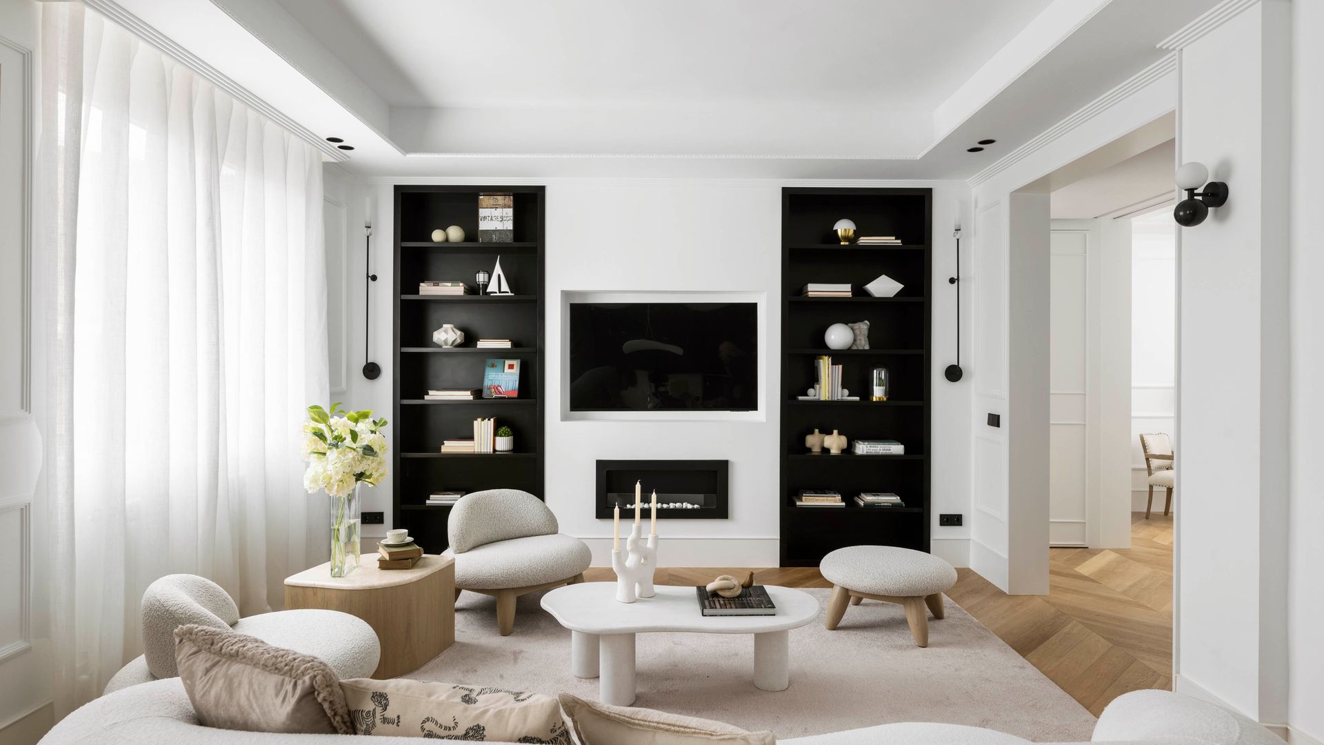 Salón de un proyecto de Alberto Torres Interiorismo