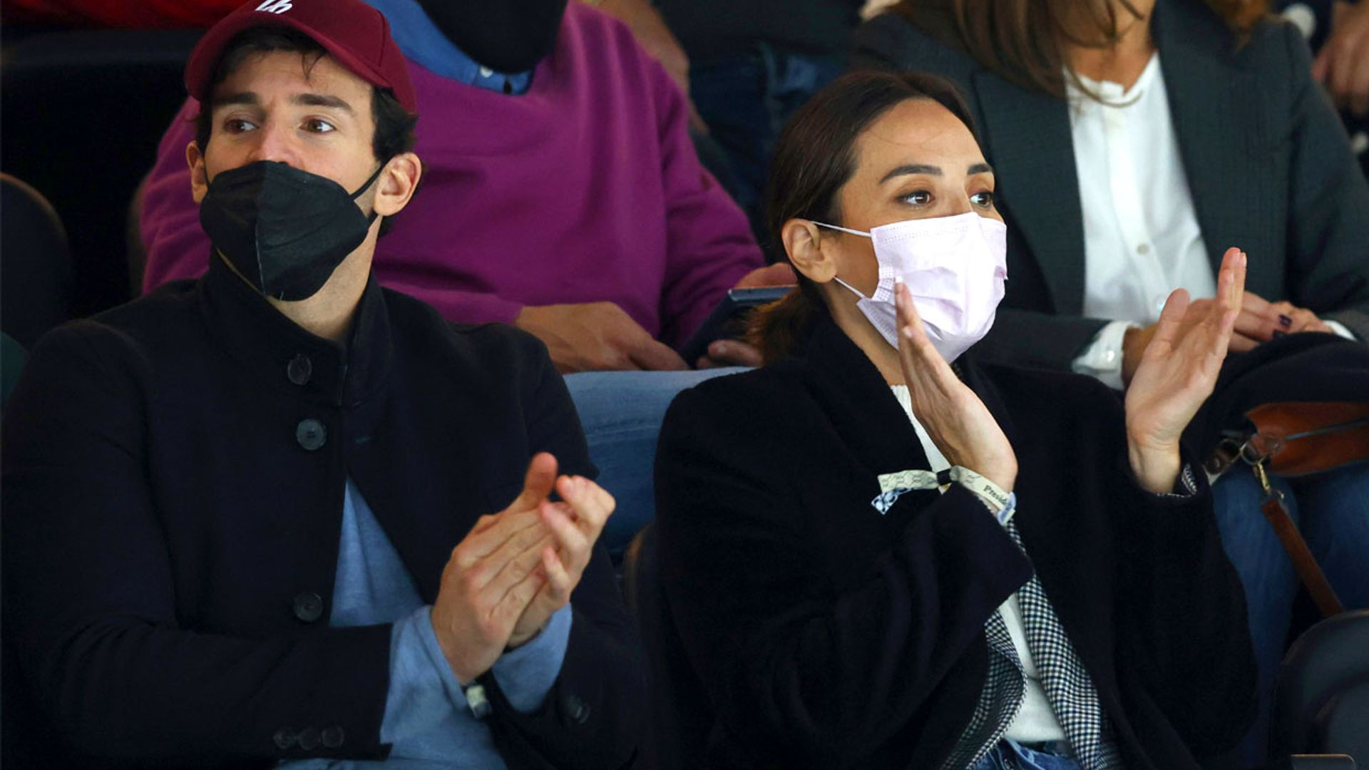 Tamara Falcó e Íñigo Onieva vibran con la victoria de Feliciano López en la Copa Davis