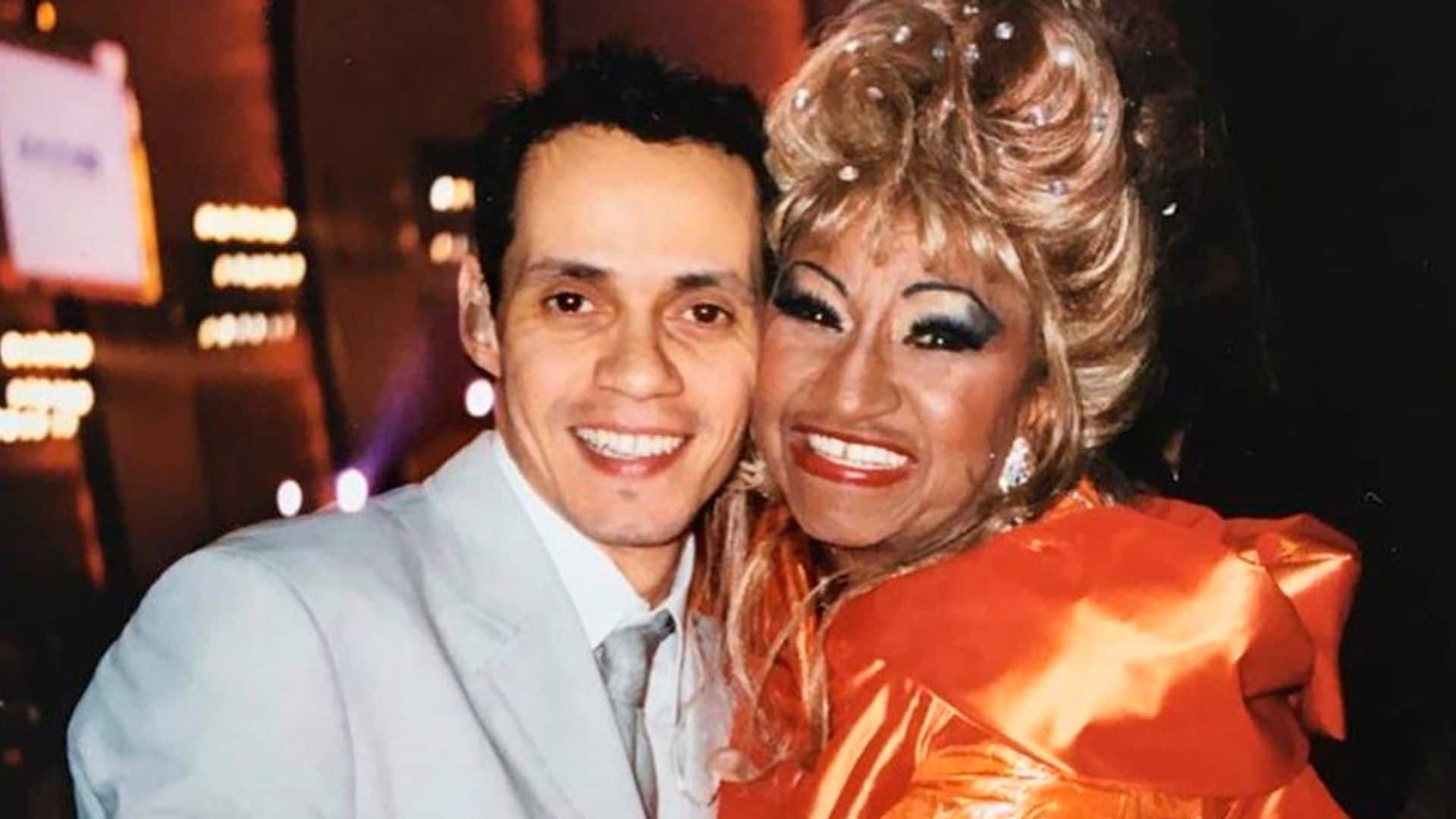 Marc Anthony recuerda a Celia Cruz a 16 años de su partida: 'Nunca olvidaré sus cálidos abrazos'