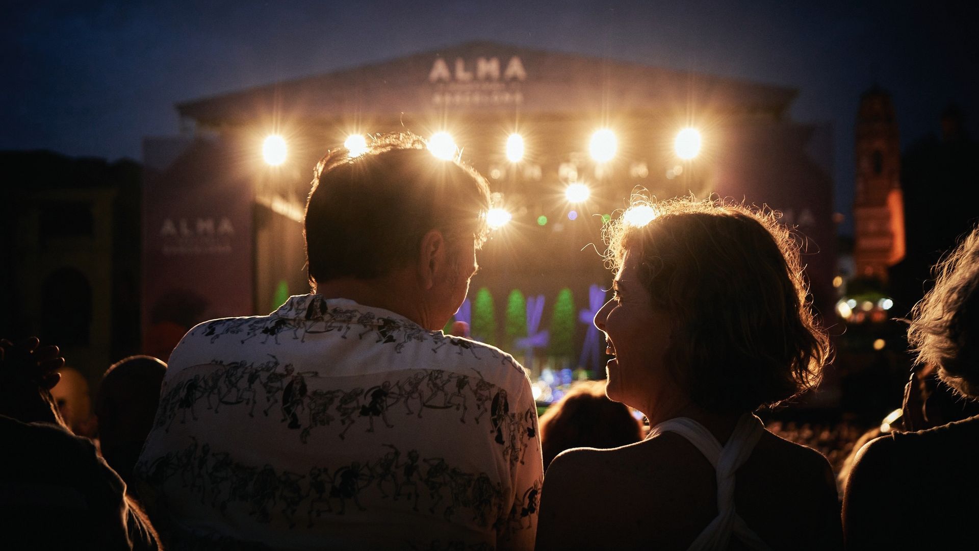 Escenario del festival de música Alma Occidente en Madrid