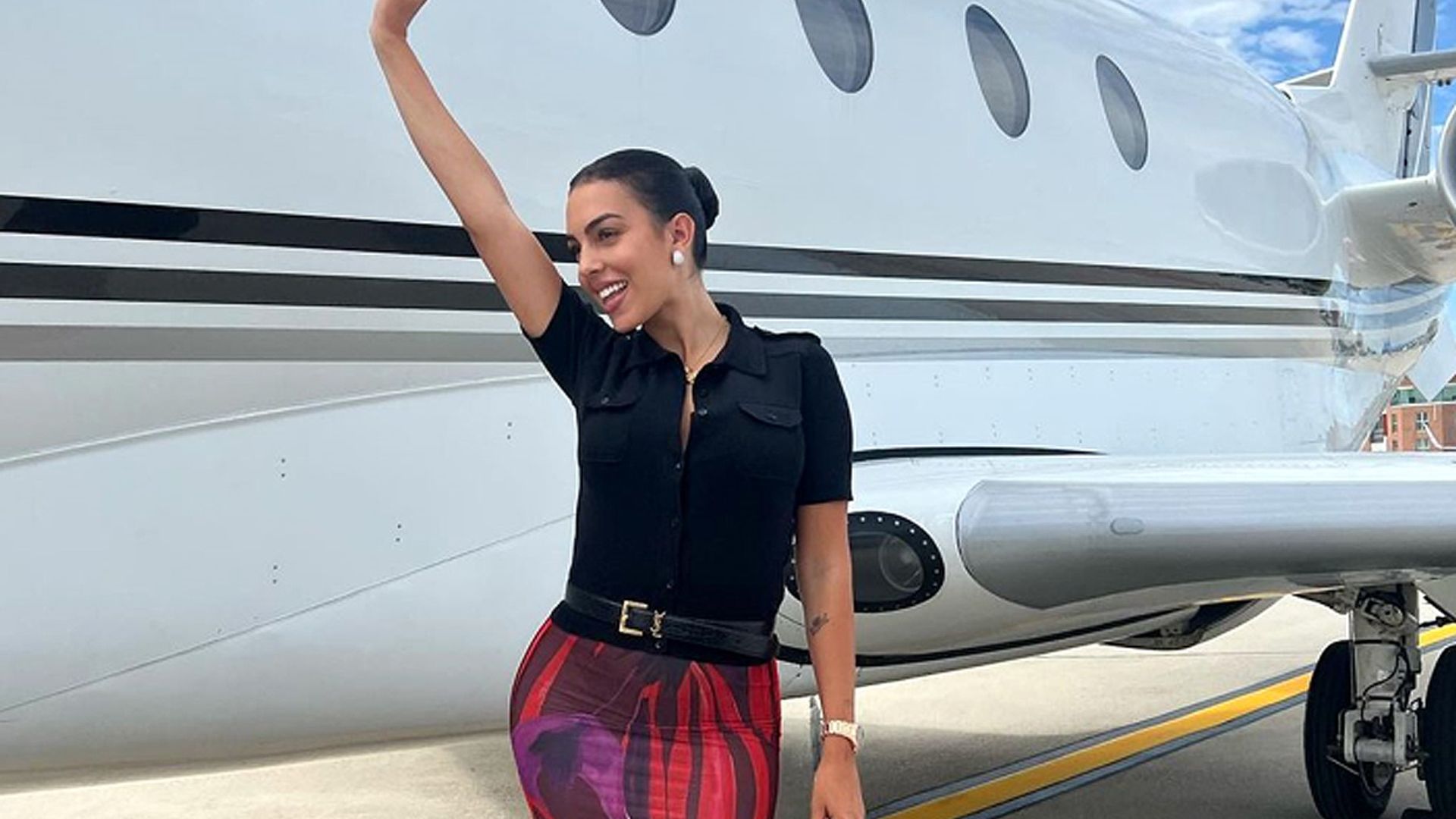 De Lisboa a Zurich por amor: el tour de Georgina para cumplir con su intensa agenda
