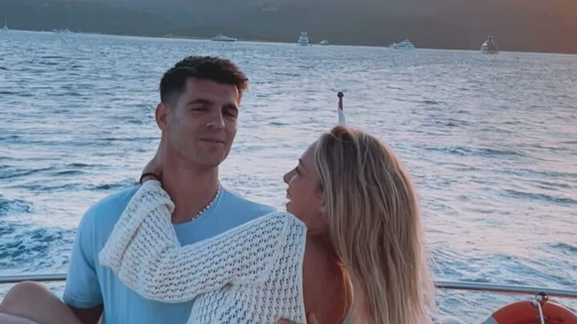 Así es el exclusivo restaurante en Ibiza que han elegido Alice Campello y Álvaro Morata para una velada inolvidable