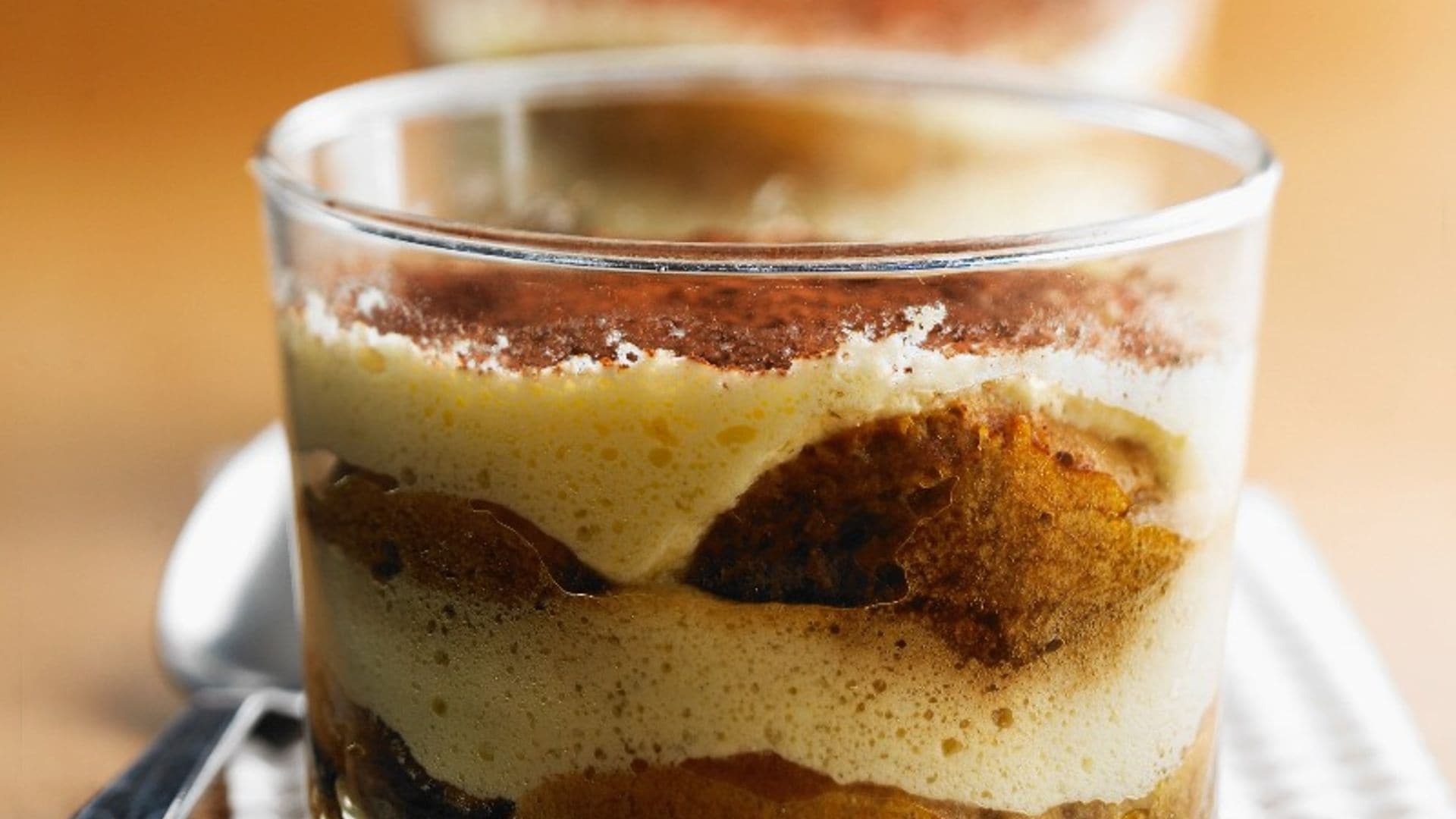 Tiramisú fácil en vaso