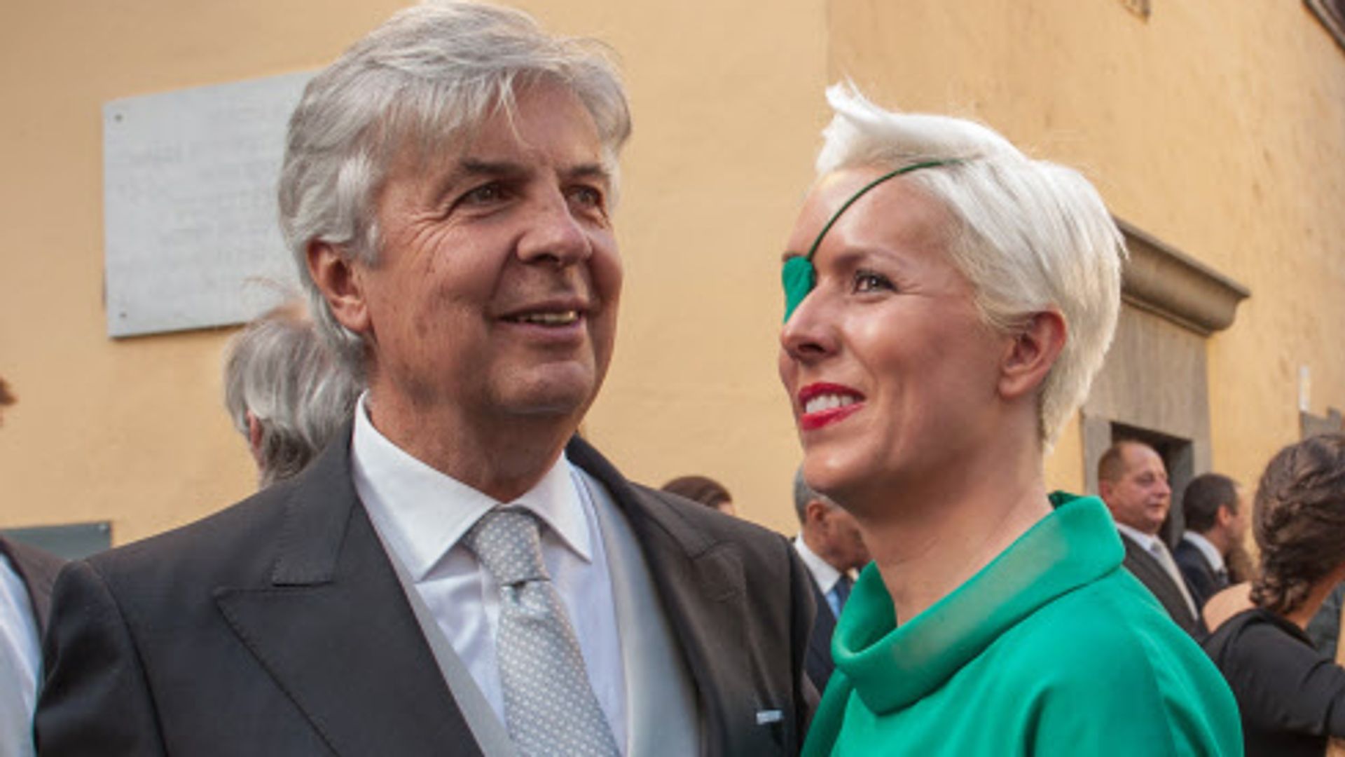 Padre e hija juntos en 2013