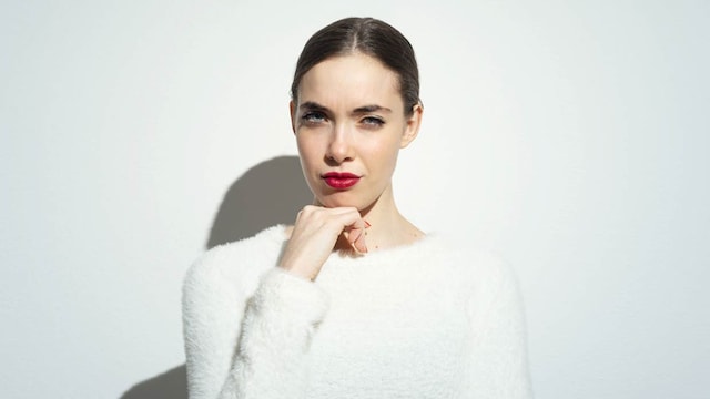 getty chica labios rojos