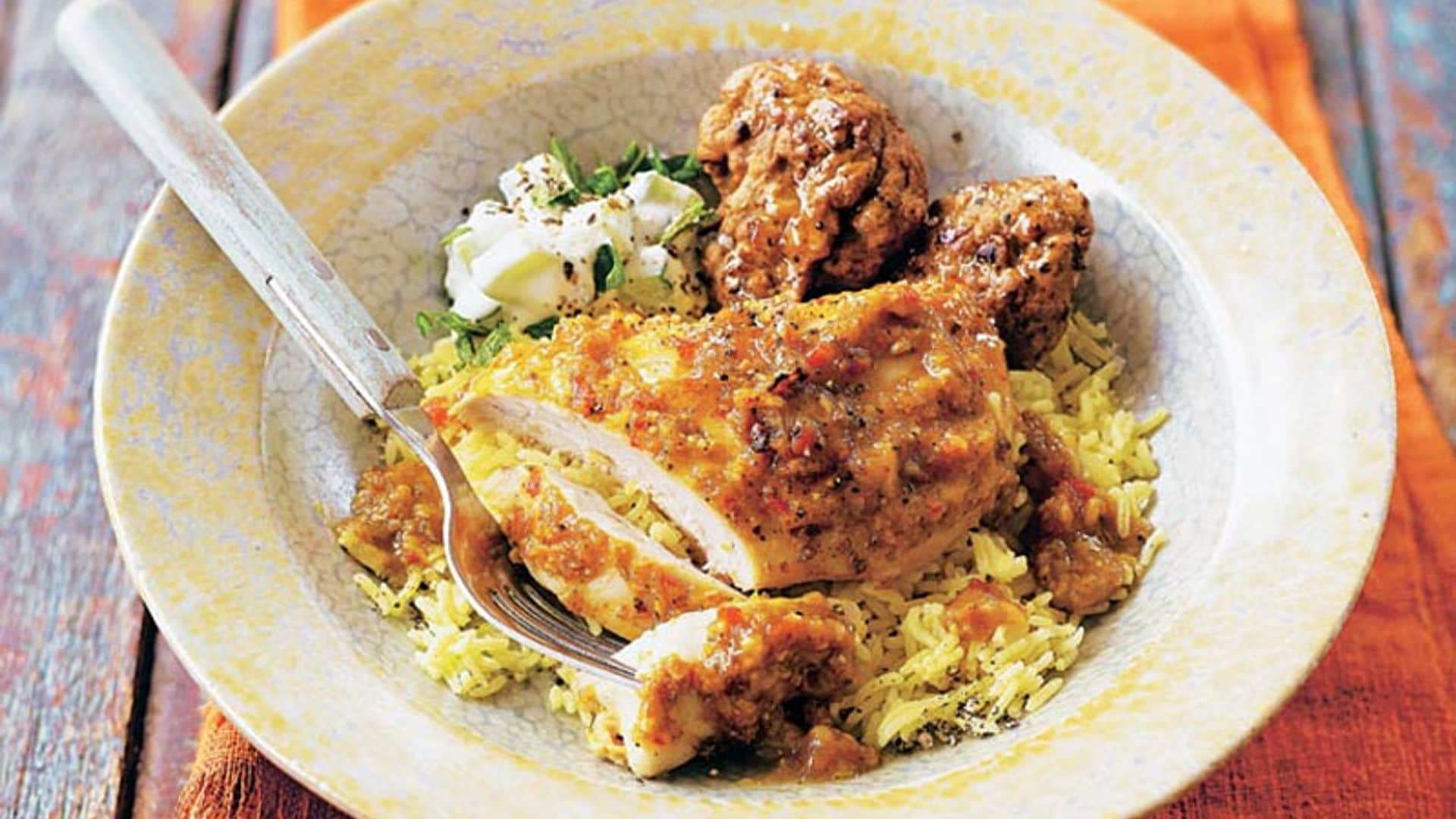 (Borrar) Pollo marinado con mango