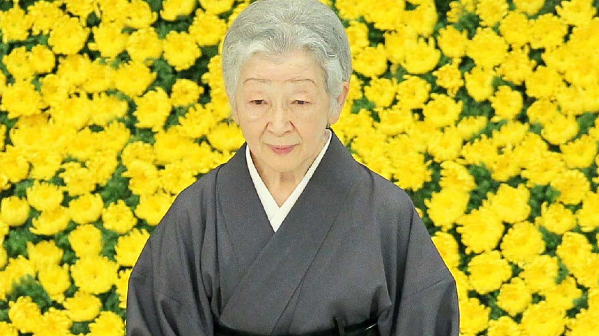 Michiko de Japón, madre del emperador Naruhito, sufre una trombosis