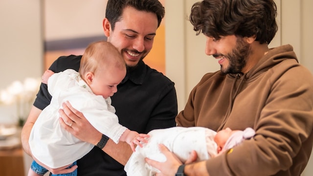 Hussein de Jordania conoce a su sobrina