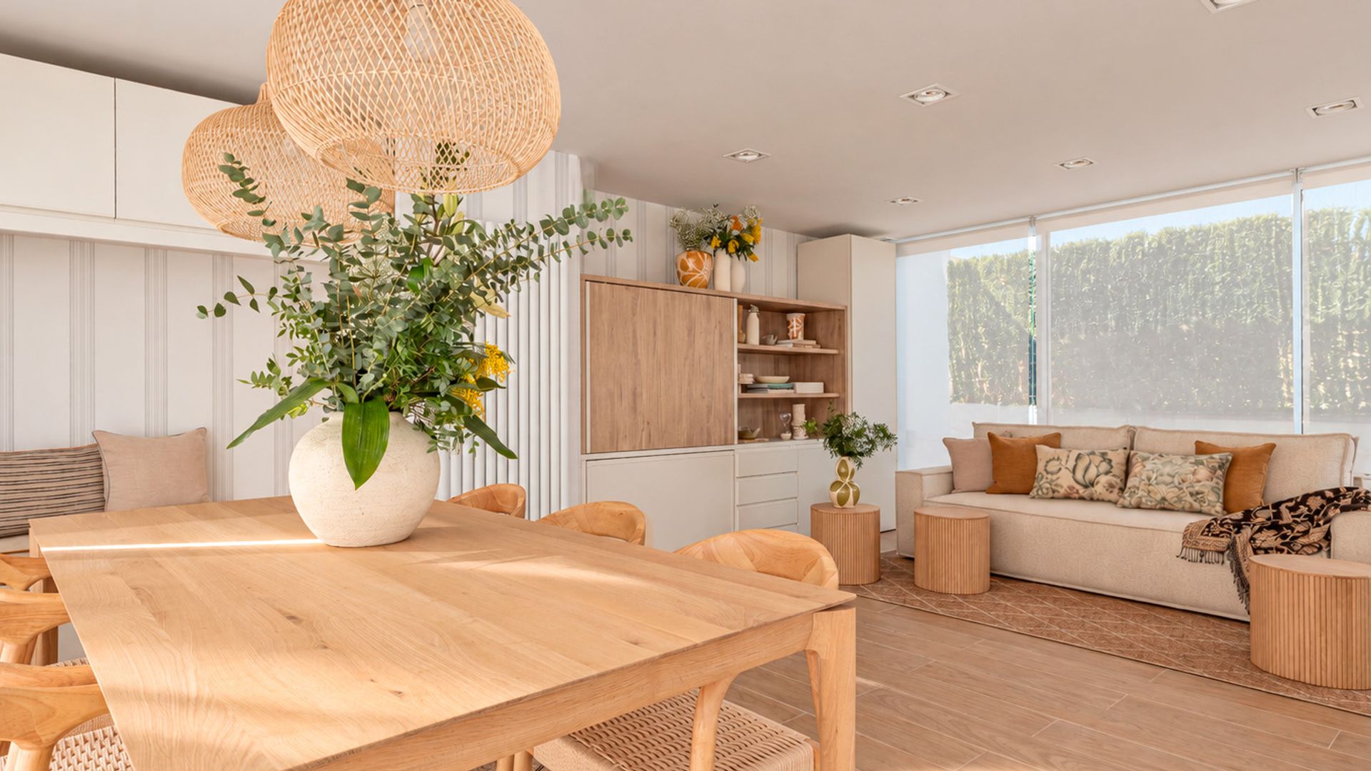 Salón-comedor del proyecto de El Ático de Daniela