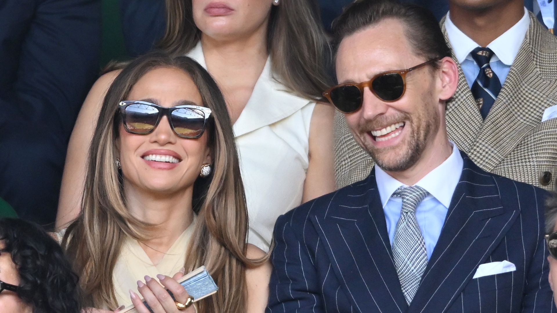 Jennifer Lopez y Tom Hiddleston brillan en un Wimbledon lleno de estrellas 