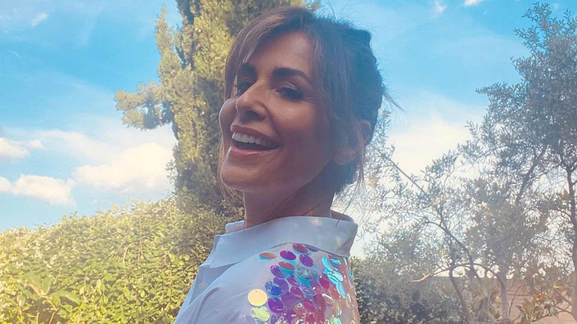 Nuria Roca estrena el bikini geométrico que vas a ver por todas partes este verano