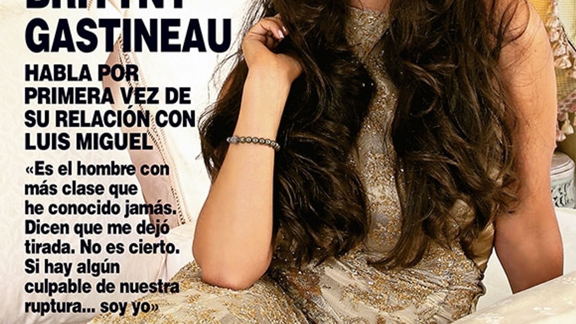 En ¡HOLA!: Brittny Gastineau habla por primera vez de su relación con Luis Miguel. 'Es el hombre con más clase que he conocido jamás…'