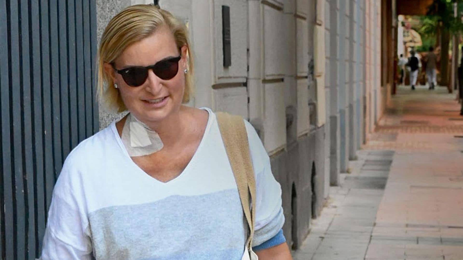 María Zurita, sus primeras imágenes junto a su mayor apoyo, Carlitos, tras su operación