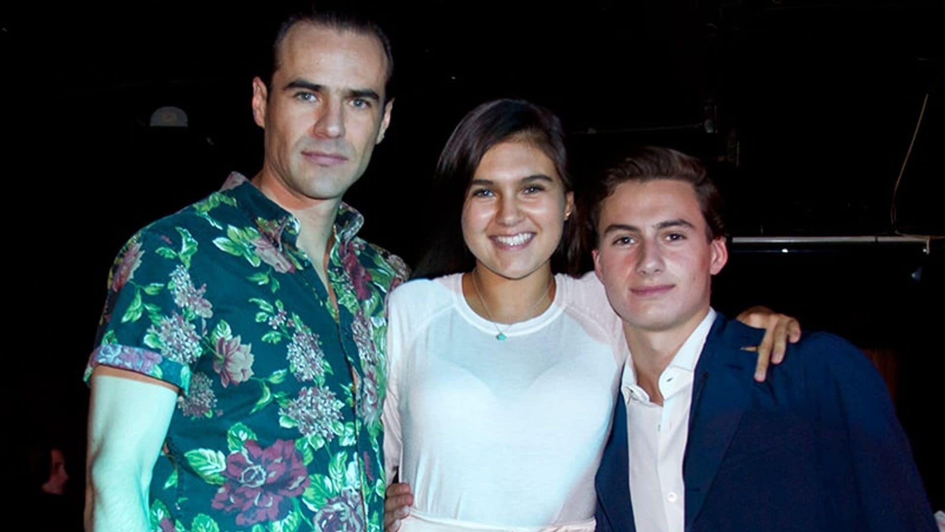 Romina Poza, entre el amor de sus dos 'hombres' su papá y su novio