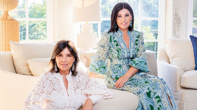 Diseñadoras en su casa de Portugal