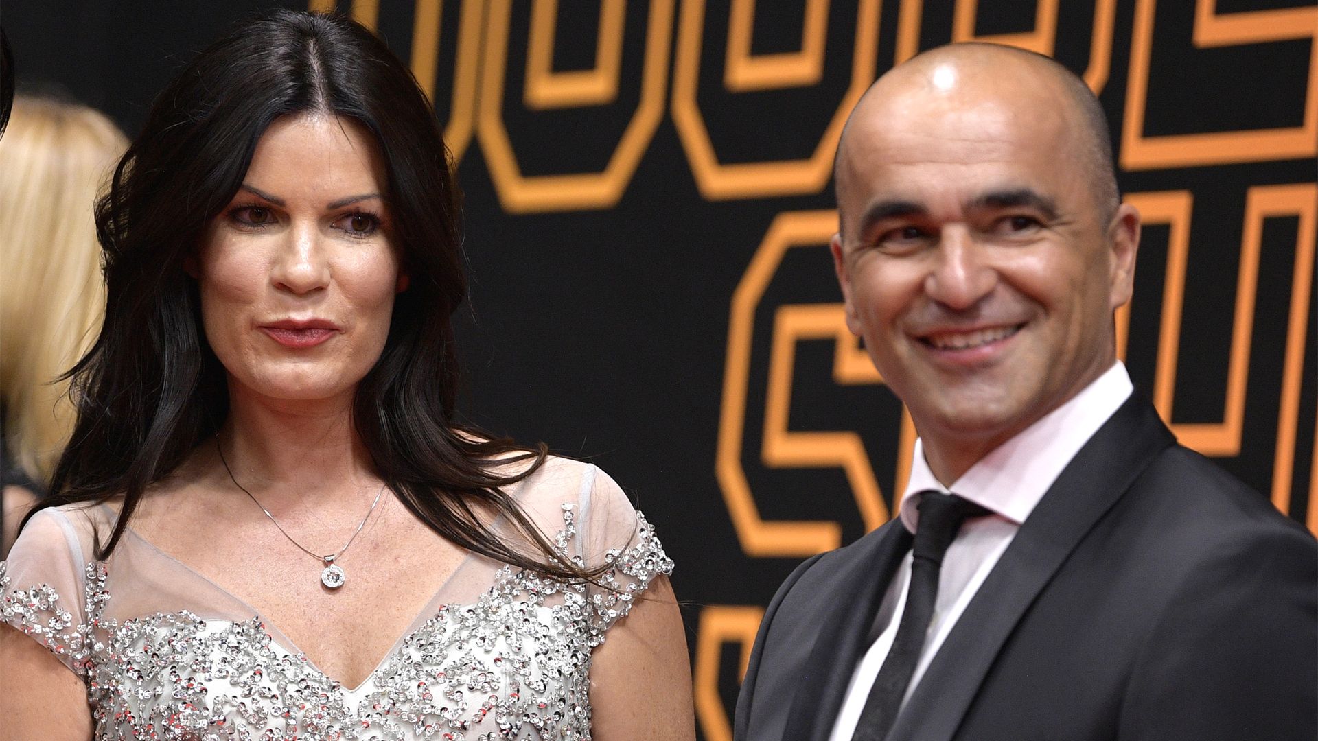 Roberto Martínez y su mujer Beth Thompson