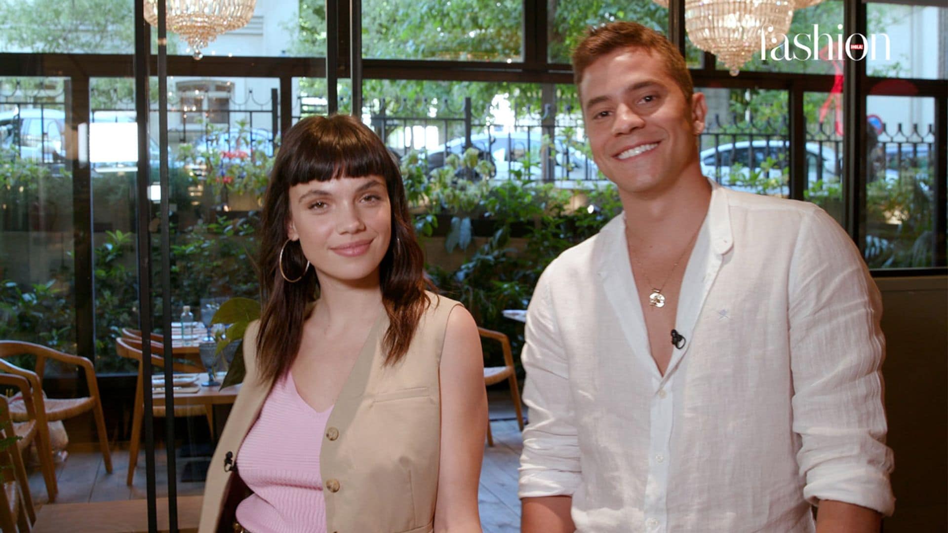 De 'Élite' a embajadores de moda: Martina Cariddi y André Lamoglia responden al cuestionario FASHION