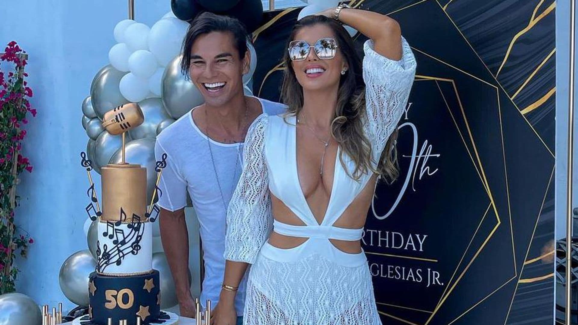 Julio Iglesias Jr. celebra su cumpleaños 50 junto a su bella novia