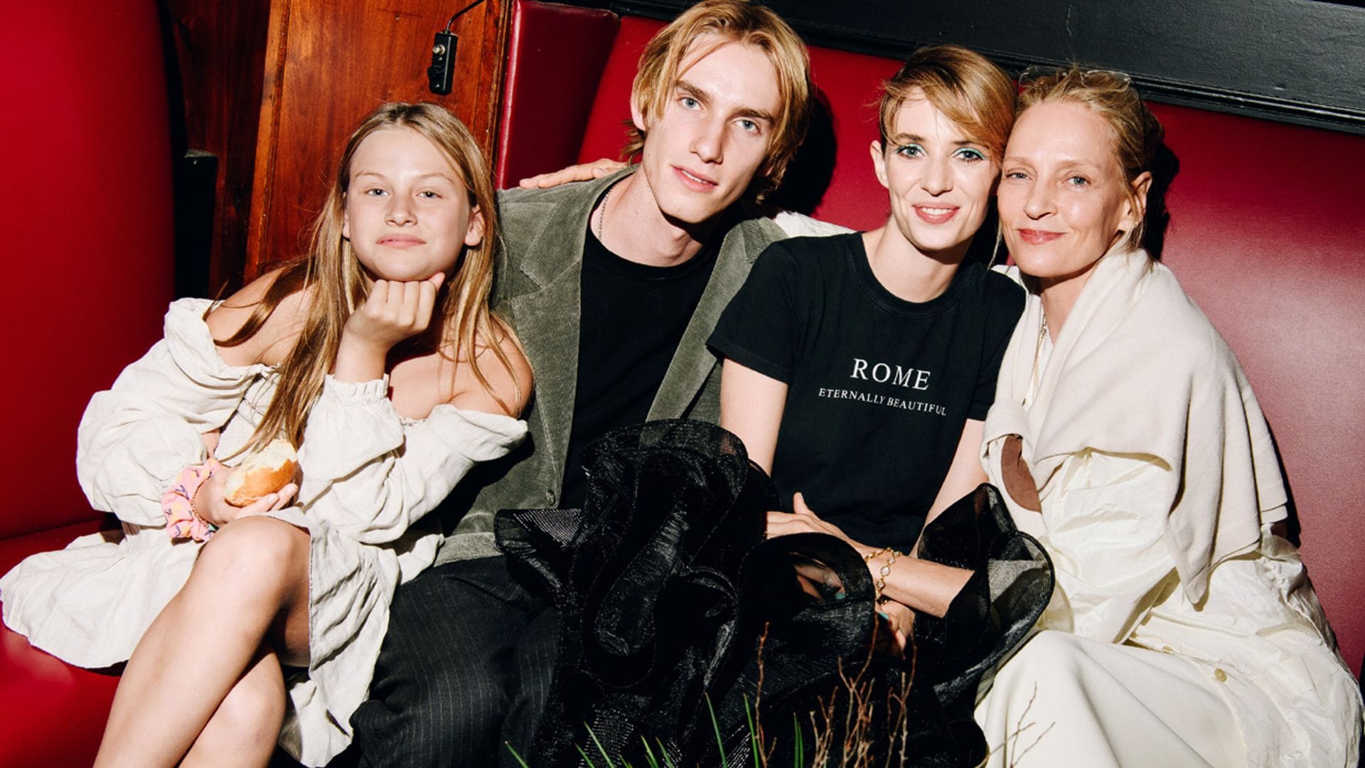 ¡Orgullo de madre! Conoce a los tres hijos de Uma Thurman