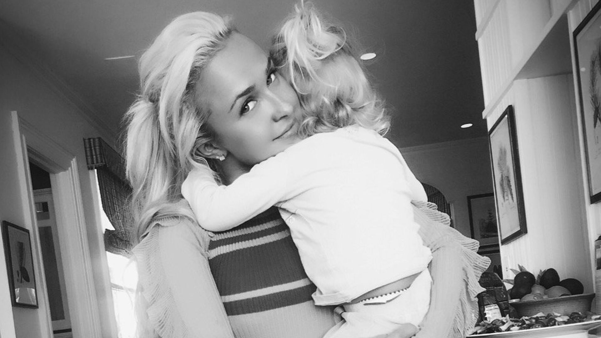 Hayden Panettiere con su hija Kaya.