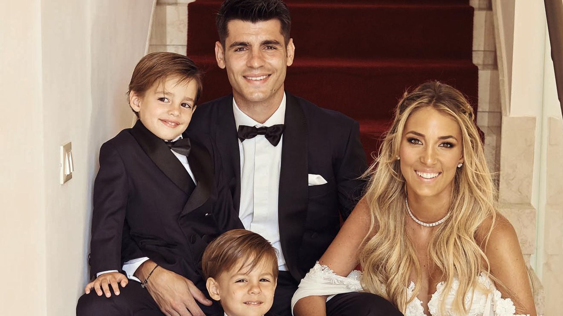 Todas las fotografías y detalles de la nueva ‘boda’ de Álvaro Morata y Alice Campello