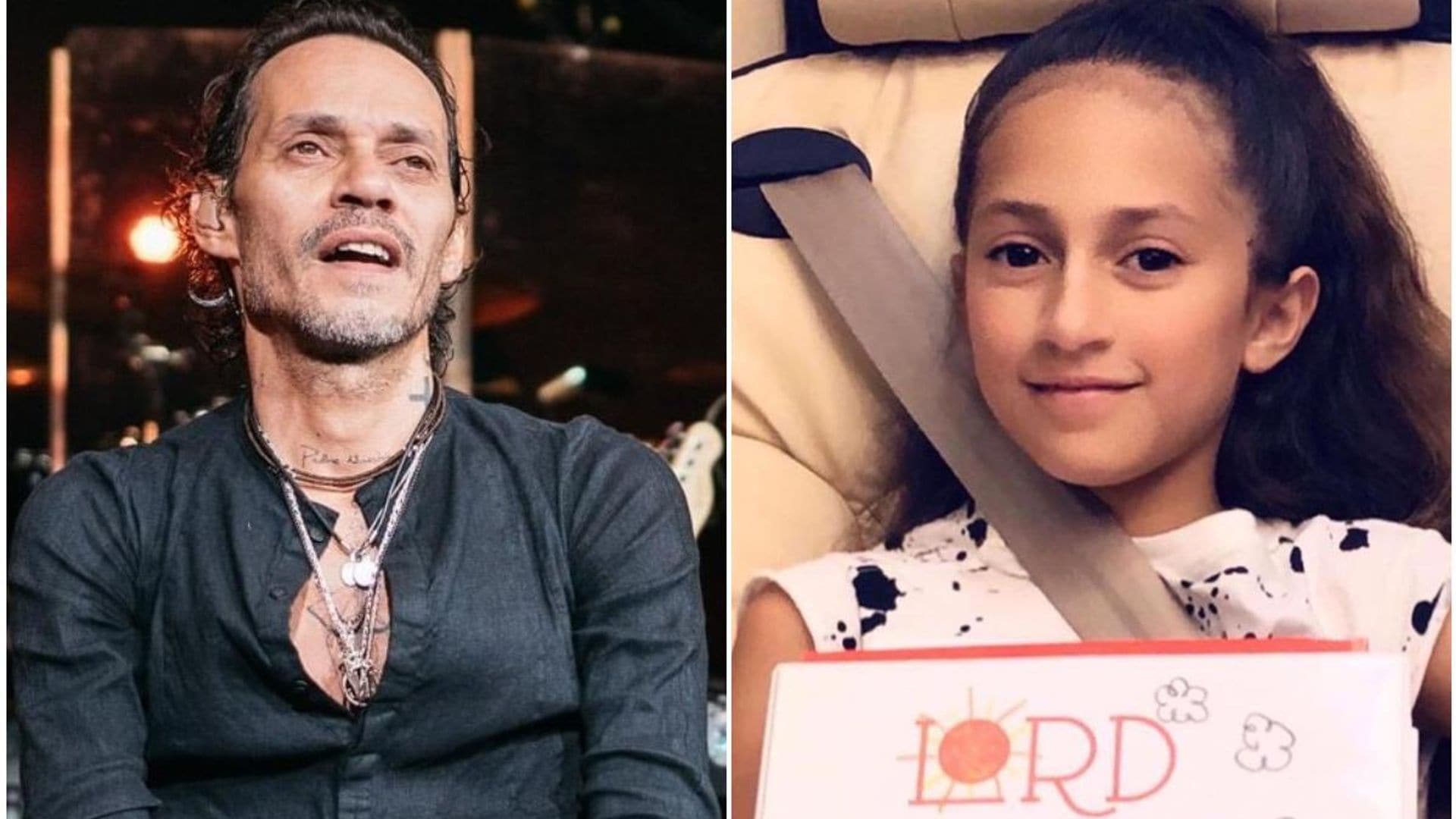 ‘Me haces un papá muy orgulloso’: el mensaje de Marc Anthony a su hija por su nuevo logro