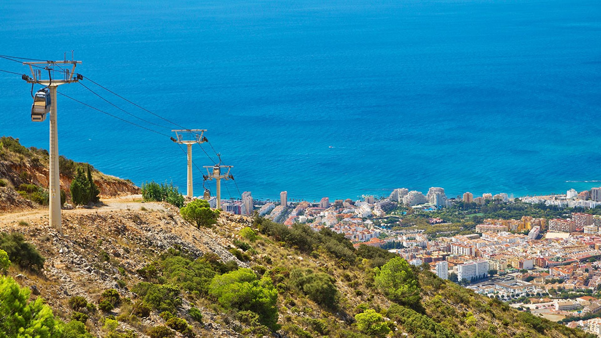 Miniviajes en teleférico, cortos, pero con perspectiva