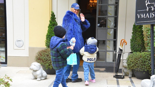 Chiara Ferragni con sus hijos