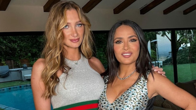 Salma Hayek y Mathilde Pinault