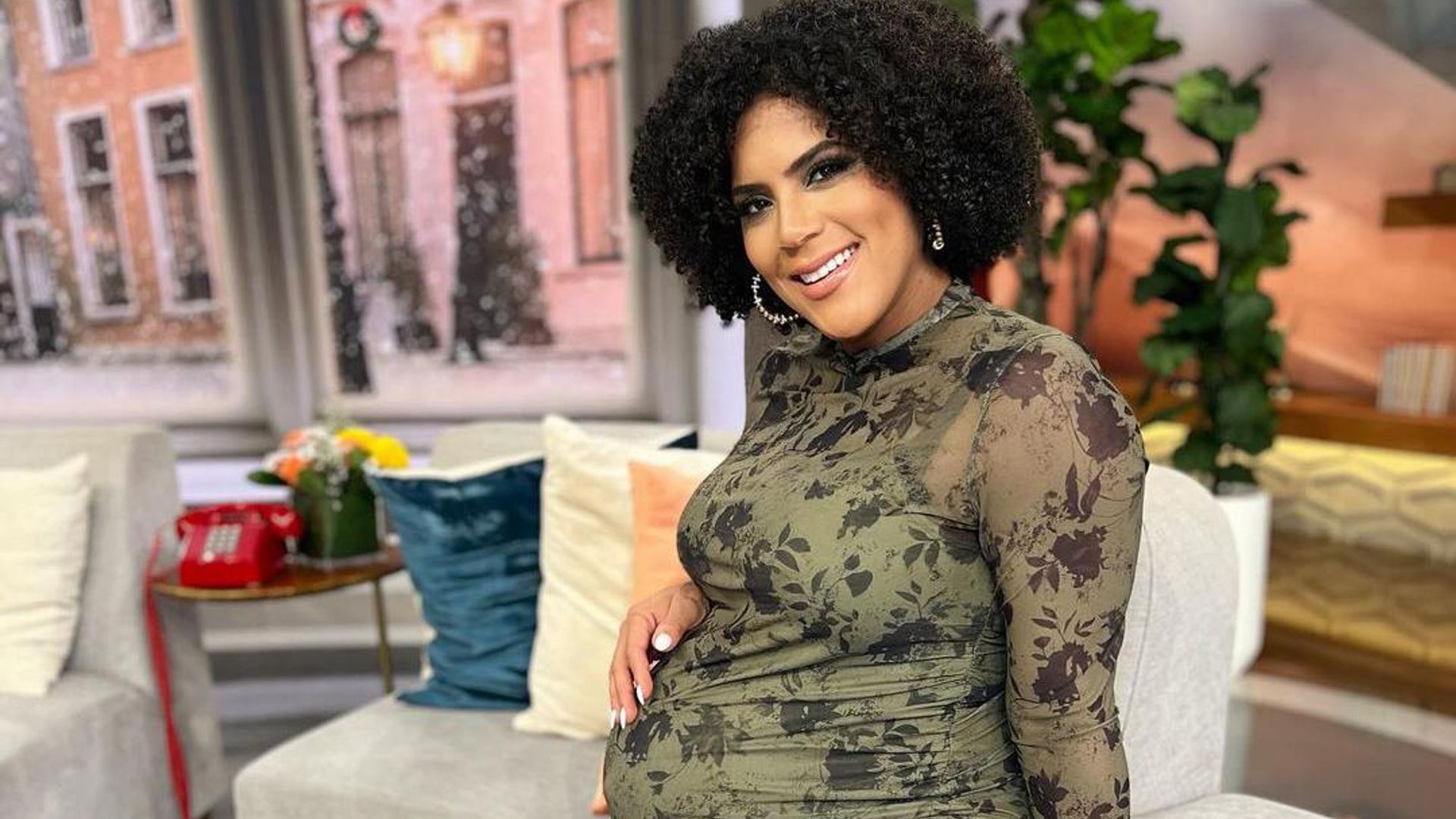 Francisca regresa a ‘Despierta América’, tras recuperarse de una severa gripe en la recta final de su embarazo