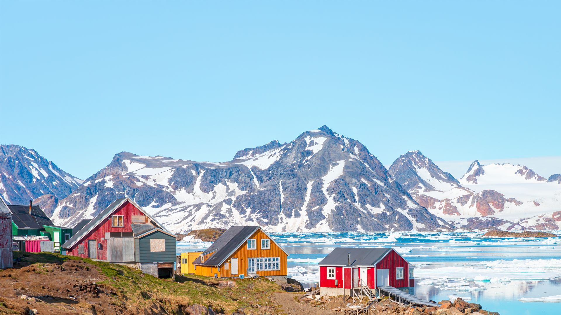 paisaje de Groenlandia