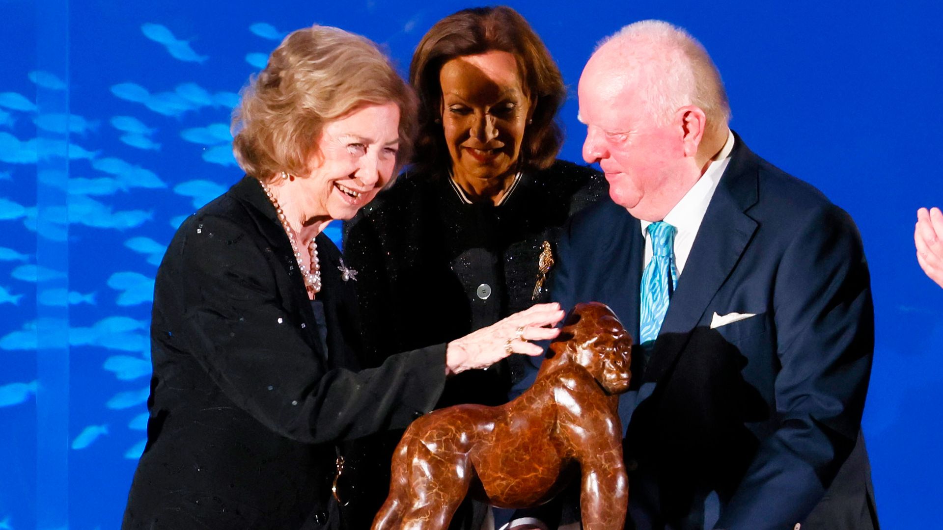 LA REINA SOFÍA EN LA ENTREGA DEL PREMIO GORILA