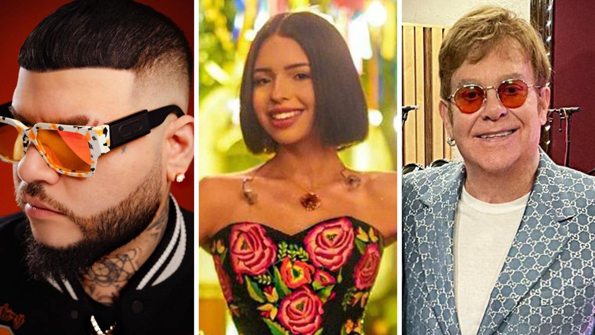 Viernes de música nueva: Farruko, Ángela Aguilar, Elton John