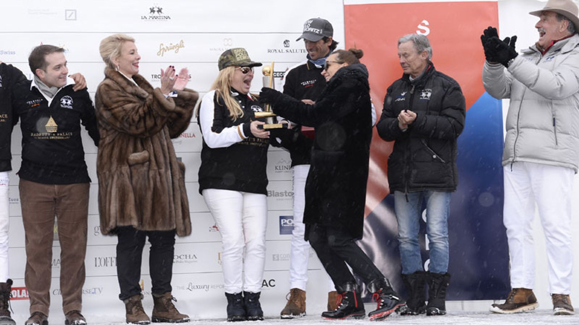 Melissa Ganzi hace historia: es la primera mujer que gana el torneo mundial de 'Snow Polo' de Saint Moritz