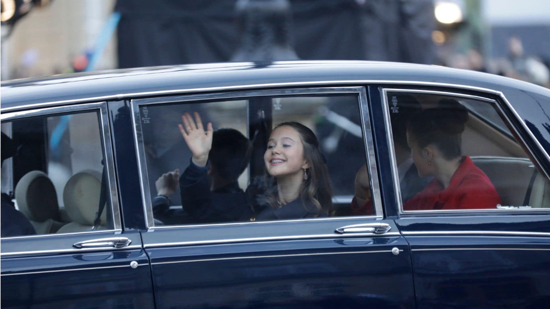 La alegría y la emoción de Josephine de Dinamarca en la proclamación de su padre