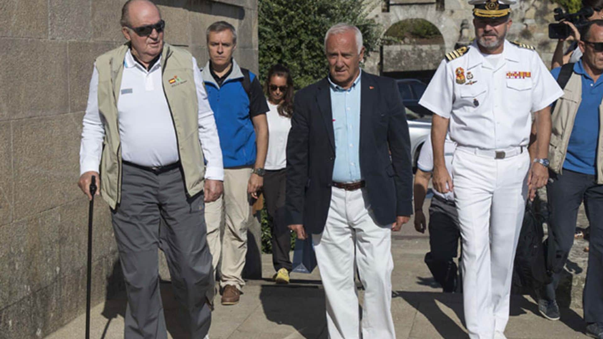 El 32º Trofeo Príncipe de Asturias recibe al rey Juan Carlos en la segunda jornada de competición