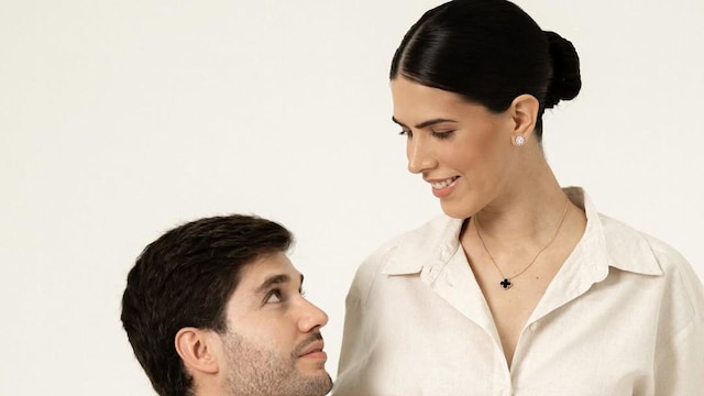 Josefina Vargas Llosa y Emiliano Camarena