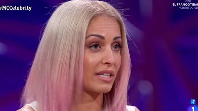 Primer plano de Hiba Abouk en Masterchef Celebrity 9