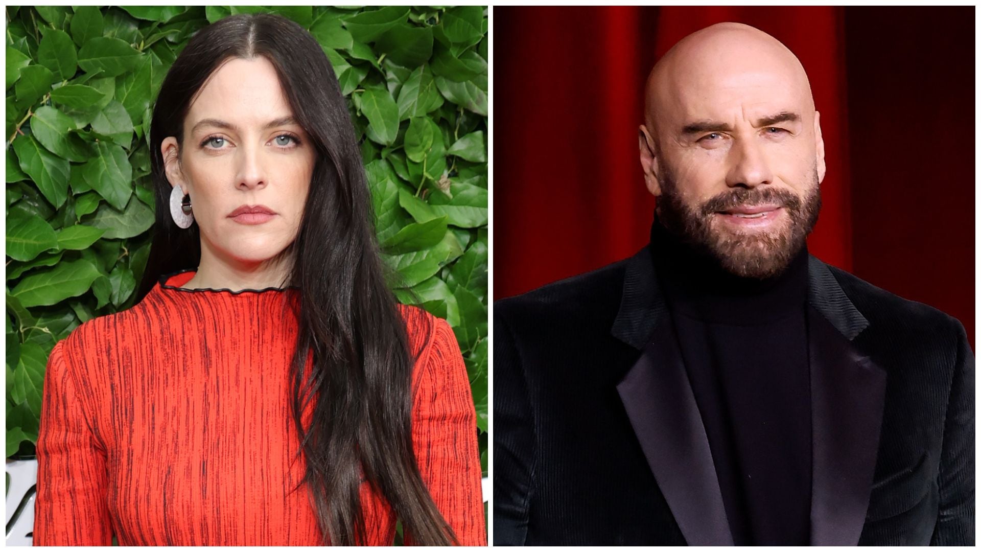 Riley Keough y John Travolta