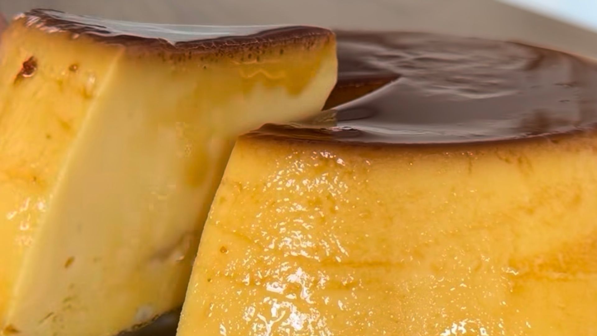 Flan de huevo. Saúl Craviotto