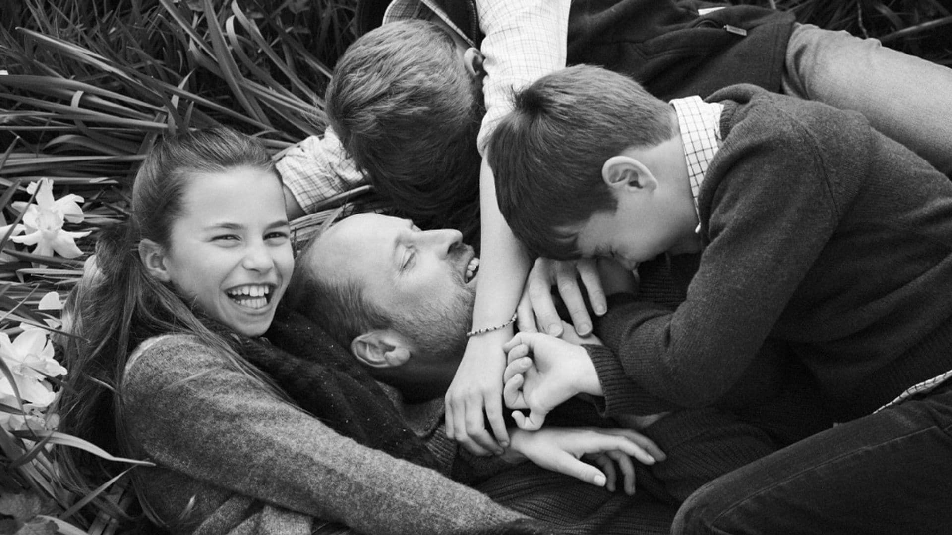 La felicitación más entrañable al Príncipe de Gales: así le han sorprendido sus tres hijos