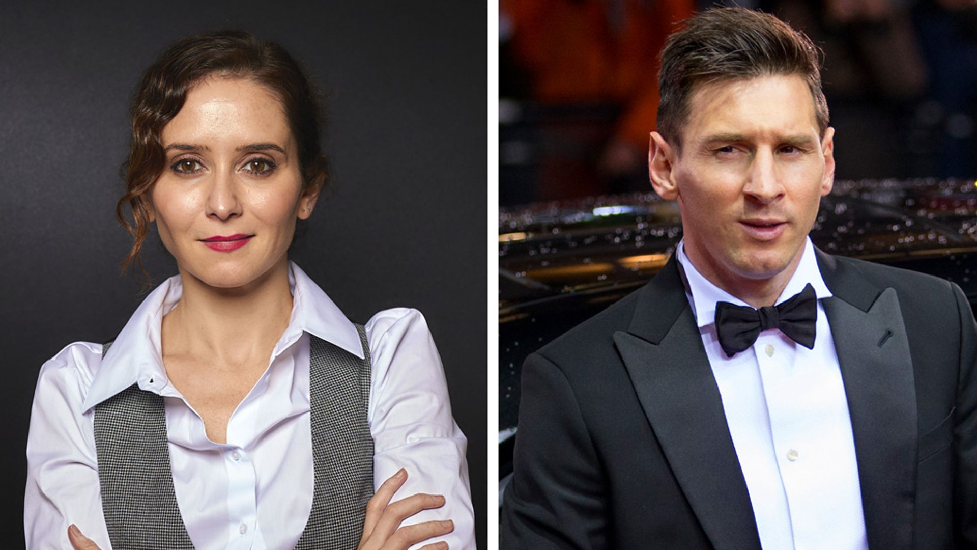 Isabel Díaz Ayuso / Leo Messi